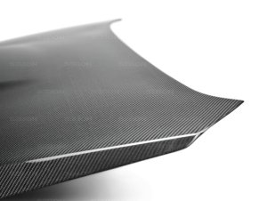 Subaru WRX Hood - Seibon - OEM Style Carbon Fiber - Carbon Fiber - `15-`18 Subaru WRX Hood - Seibon - OEM Style Carbon Fiber - Carbon Fiber - `15-`18