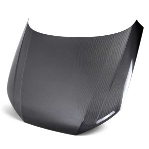 Audi S4 Hood - Seibon - OEM-Style Carbon Fiber - `17-`22 Audi S4 Hood - Seibon - OEM-Style Carbon Fiber - `17-`22