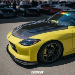 Nissan Z Hood - Seibon - TS-Style - Carbon Fiber - `23-`27