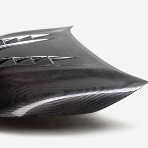 Toyota Corolla Hood - Seibon - TV-Style Double-Sided - Carbon Fiber - `23-`25