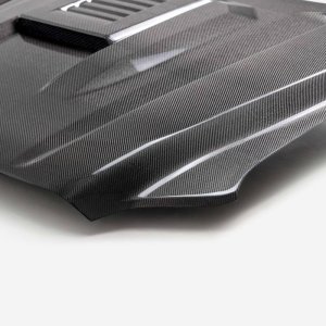 Toyota Tacoma Hood - Seibon - TR-Style Carbon Fiber - `24-`27