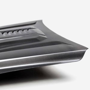 Toyota Tacoma Hood - Seibon - TR-Style Carbon Fiber - `24-`27