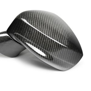 Nissan GTR Mirror Covers - Seibon - OEM Carbon Fiber - Carbon Fiber - `09-`10