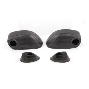 Nissan GTR Mirror Covers - Seibon - OEM Carbon Fiber - Carbon Fiber - `09-`10