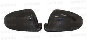 Nissan GTR Mirror Covers - Seibon - OEM Carbon Fiber - Carbon Fiber - `09-`10