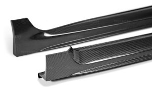 Subaru WRX Side Skirts - Seibon - OE-style Carbon Fiber - Carbon Fiber - `15-`18 Subaru WRX Side Skirts - Seibon - OE-style Carbon Fiber - Carbon Fiber - `15-`18