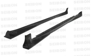 Subaru WRX Side Skirts - Seibon - OE-style Carbon Fiber - Carbon Fiber - `15-`18 Subaru WRX Side Skirts - Seibon - OE-style Carbon Fiber - Carbon Fiber - `15-`18