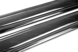 Subaru WRX Side Skirts - Seibon - OE-style Carbon Fiber - Carbon Fiber - `15-`18 Subaru WRX Side Skirts - Seibon - OE-style Carbon Fiber - Carbon Fiber - `15-`18