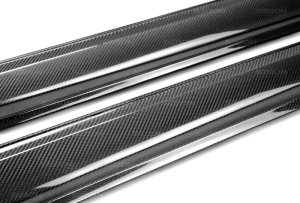 Subaru WRX Side Skirts - Seibon - OE-style Carbon Fiber - Carbon Fiber - `15-`18 Subaru WRX Side Skirts - Seibon - OE-style Carbon Fiber - Carbon Fiber - `15-`18