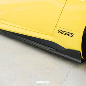 Nissan Z Side Skirts - Seibon - MB-Style Carbon Fiber - `23-`27