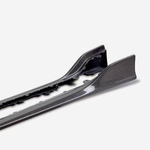 Honda Civic Type R Side Skirts - Seibon - MB-Style Carbon Fiber - `23-`27