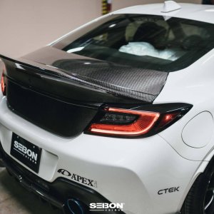 Toyota GR86 Trunk Lid - Seibon - C-Style - Carbon Fiber - `22-`27
