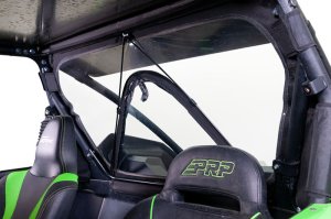 Kawasaki Teryx KRX 1000 Soft Rear Windshield - Seizmik - `20-`27