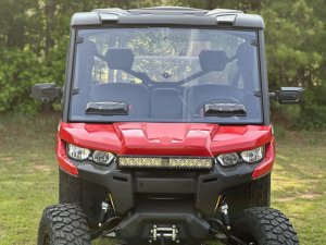 Can-Am Defender HD5 Windshield - Seizmik - Tool-Less Vented HC - `16-`23 Can-Am Defender HD5 Windshield - Seizmik - Tool-Less Vented HC - `16-`23