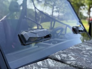 CFMoto UForce 1000 Windshield - Seizmik - Toolless Hardcoated - `25-`27