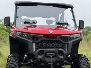 CFMOTO U10 Windshield - Seizmik - Toolless Mount Versa-Vent Hard Coated - `25-`27