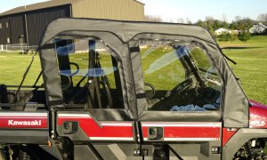 Kawasaki Mule PRO-DXT Soft Upper Door Kit - Seizmik - `15-`27
