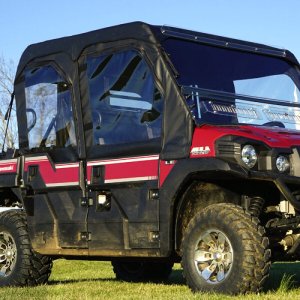 Kawasaki Mule PRO-DXT Soft Upper Door Kit - Seizmik - `15-`27 Kawasaki Mule PRO-DXT Soft Upper Door Kit - Seizmik - `15-`27