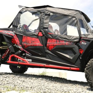 Polaris RZR Turbo XP 4 Full Cab Kit - Seizmik - Soft Enclosures - `14-`27