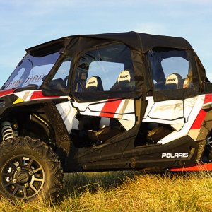 Polaris RZR Turbo XP 4 Full Cab Kit - Seizmik - Soft Enclosures - `14-`27