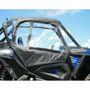 Polaris RZR Turbo S Soft Doors Kit - Seizmik - With Zippers - `18-`21
