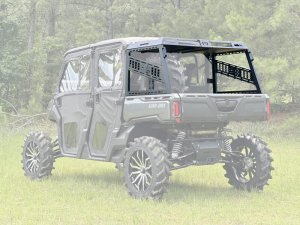 Polaris Ranger Truck Bed Rack - Seizmik - Full Height - Black - `15-`24