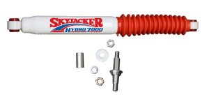 Hummer H2 Steering Damper - Skyjacker - White with Red Boot - `03-`09 Hummer H2 Steering Damper - Skyjacker - White with Red Boot - `03-`09