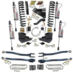Ford F-250 Suspension Lift Kit - Skyjacker - 6 in. Lift Kit with 4-Link Conversion, ADX 2.0 Remote Reservoir Shocks, Adjustable Flex Links, Softride Technology, IFP Technology - 2023+