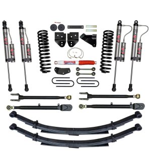 Ford F-250 Super Duty Suspension Lift Kit - Skyjacker - 4 in. SYS ADX 2.0 Remote Reservoir Monotube Shocks - `08-`10