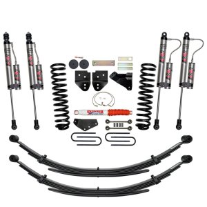 Ford F250 Suspension Lift Kit - Front + Rear - Skyjacker - 6in System with ADX 2.0 Remote Reservoir Monotube Shocks - 2008