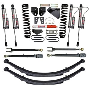 Ford F350 Suspension Lift Kit - Skyjacker - 8.5 inch Lift System with ADX 2.0 Remote Reservoir Monotube Shocks - `08-`10