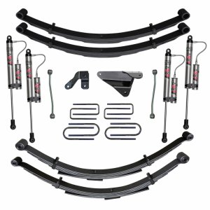 Ford F350 Suspension Lift Kit - Front + Rear - Skyjacker - 6-inch Lift with ADX 2.0 Remote Reservoir Monotube Shocks and Softride Technology - `00-`04