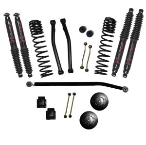 Jeep Gladiator JT Suspension Lift Kit - Front + Rear - Skyjacker - Dual Rate Long Travel - Black - `20-`27