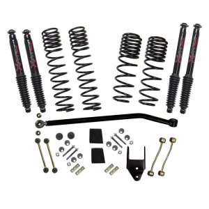 Jeep Wrangler JL Suspension Lift Kit - Skyjacker - Black MAX Shocks + Coil Sys - `21-`23