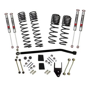 Jeep Wrangler Suspension Lift Kit - Front + Rear - Skyjacker - 3.755in Coil System w/ M95 Monotube Shocks - `21-`23