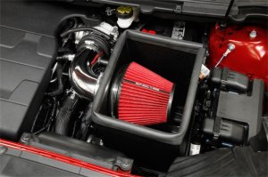 Ford Edge Performance Air Intake - Spectre - Powder Coated Steel Heat Shield - Black - `15-`18