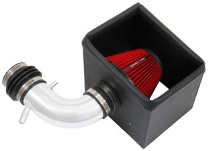 Ford Edge Performance Air Intake - Spectre - Powder Coated Steel Heat Shield - Black - `15-`18