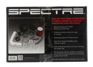 Ford Expedition Performance Air Intake - Spectre - Cold Air Intake Kits - Polished - `97-`03
