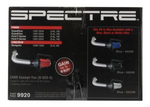 Ford Expedition Performance Air Intake - Spectre - Cold Air Intake Kits - Polished - `97-`03