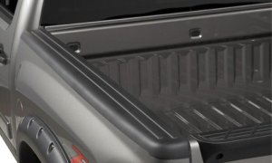 Chevrolet Silverado 1500 Bed Rail Caps - Stampede - Rail Topz Smooth w/ Stake Holes - Black - `07-`13