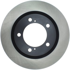 Toyota Sequoia Brake Rotors (2) - Front - Stoptech - Cryostop, Drilled, E-Coated - Black - `08-`19