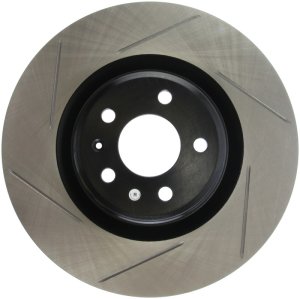 Audi S5 Brake Rotor (1) - Front Right - Stoptech - Slotted Sport - Black (e-coated) - `08-`11 Audi S5 Brake Rotor (1) - Front Right - Stoptech - Slotted Sport - Black (e-coated) - `08-`11