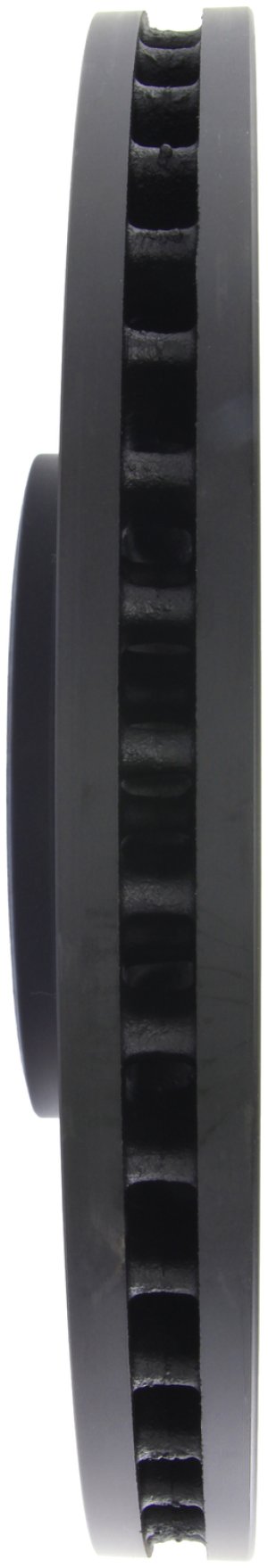 Audi A6 Brake Rotor (1) - Front Left - Stoptech - Slotted Sport - Black - `17-`19