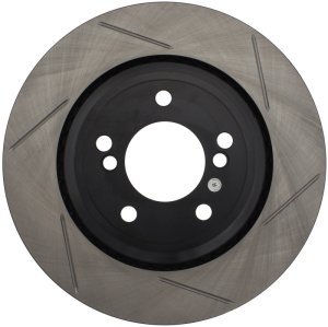 BMW M3 Brake Rotor (1) - Rear Left - Stoptech - Slotted - Black - `01-`06 BMW M3 Brake Rotor (1) - Rear Left - Stoptech - Slotted - Black - `01-`06