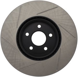 Ford Transit Connect Brake Rotor (1) - Front Left - Stoptech - Slotted Sport - Black - `14-`18