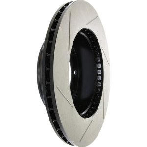 Toyota 4Runner Brake Rotor (1) - Front Left - Stoptech - Slotted Sport - Black - `95-`02