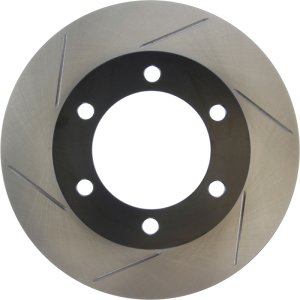 Toyota 4Runner Brake Rotor (1) - Front Right - Stoptech - SportStop Slotted - Black - `95-`02