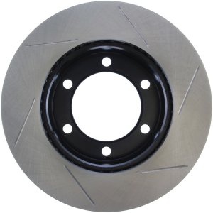 Toyota 4Runner Brake Rotor (1) - Front Right - Stoptech - SportStop Slotted - Black - `95-`02