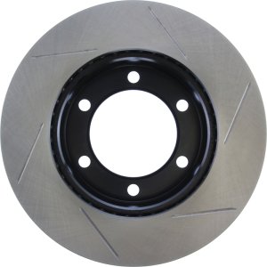 Toyota Tacoma Brake Rotor (1) - Front Right - Stoptech - SportStop Slotted - Black - `95-`04