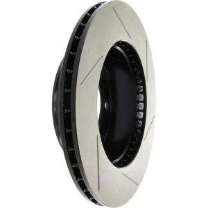 Toyota Tacoma Brake Rotor (1) - Front Right - Stoptech - SportStop Slotted - Black - `95-`04